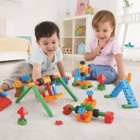 Конструктор Hape PolyM Ігровий майданчик 110 ел. - Зображення 14