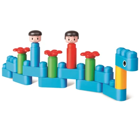 Конструктор Hape PolyM Ігровий майданчик 110 ел. - Зображення 11