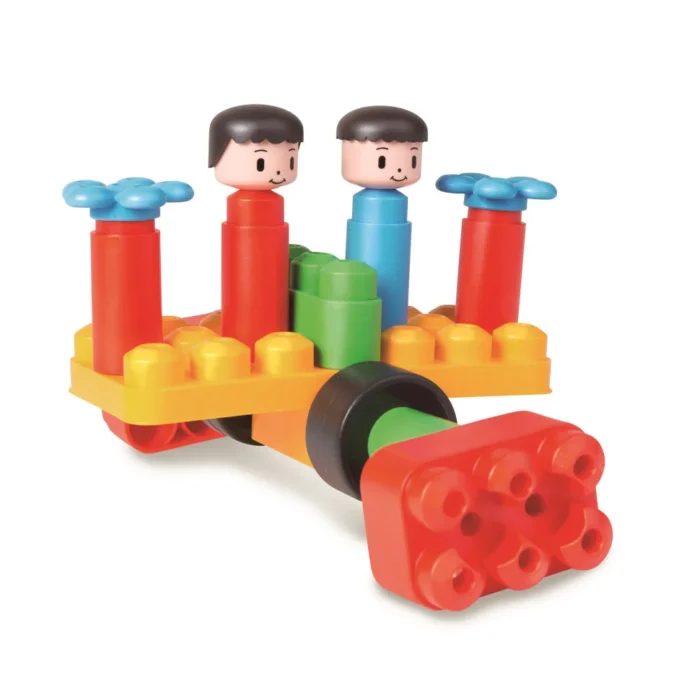 Конструктор Hape PolyM Ігровий майданчик 110 ел. - Зображення 12