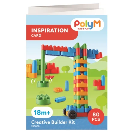Конструктор Hape PolyM Будівельник 80 ел. - Зображення 7