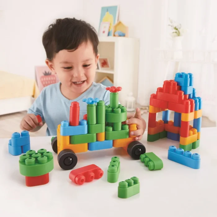 Конструктор Hape PolyM Будівельник 80 ел. - Зображення 11