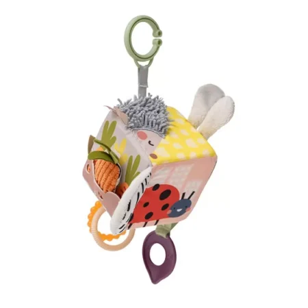 Развивающая игрушка-кубик коллекции  Садик в городе  - ЕЖИК И БУРЯЧОК