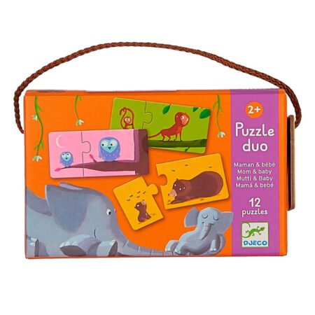 Гра настільна дитяча арт.DJ08157 - DJECO Мама та малюк