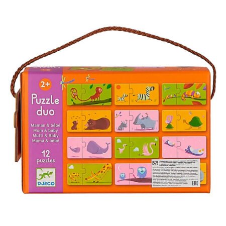 Гра настільна дитяча арт.DJ08157 - DJECO Мама та малюк - Зображення 2