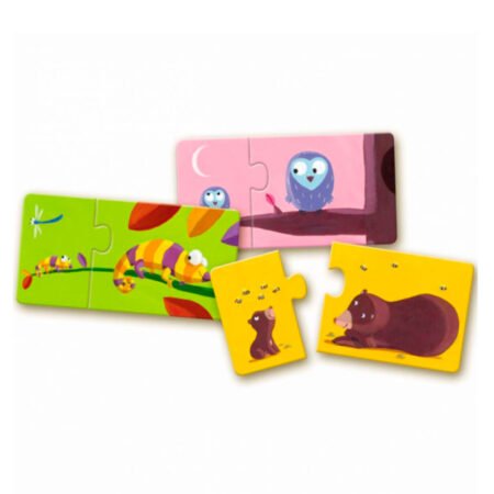 Гра настільна дитяча арт.DJ08157 - DJECO Мама та малюк - Зображення 4