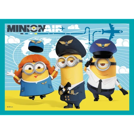 Пазли - (4в1) -  Веселий світ  / Друзяки/Trefl - Зображення 3