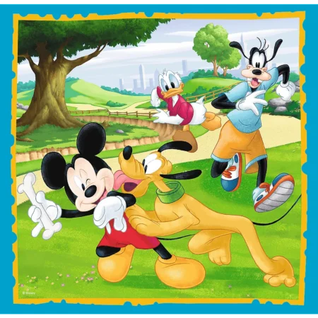 Пазли - (3в1) -  Мікі Маус з друзями  / Дісней Мікі Маус/Trefl - Зображення 3