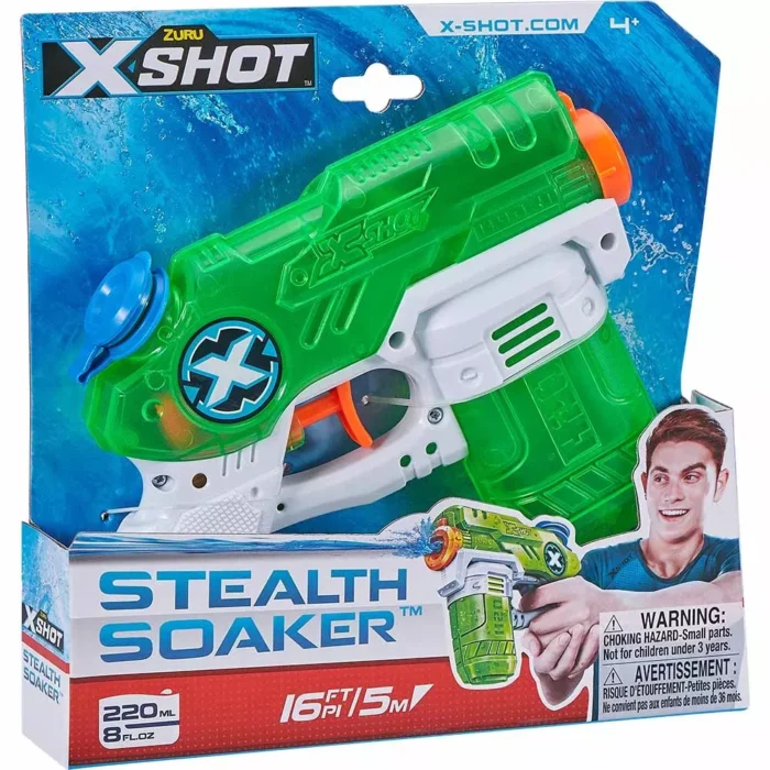 X -Shot Warfare Водний бластер Small Stealth Soaker, арт. 01226R - Зображення 1