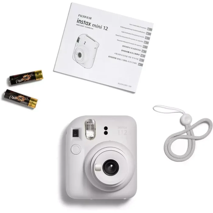 Фотокамера миттєвого друку  INSTAX Mini 12  WHITE - Зображення 5