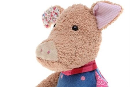 М'яка іграшка sigikid Patchwork Sweety Свинка 31см - Зображення 2