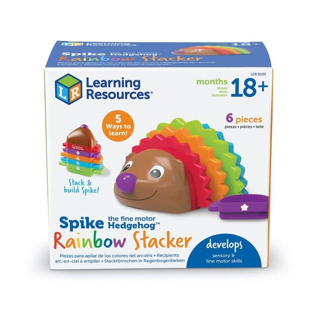 4 Обучающий игровой набор LEARNING RESOURCES Spike The Fine Motor Hedgehog™ - КРАСОЧНЫЙ ЁЖИК - Зображення 1