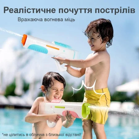 Електронна водна рушниця - Блакитна волна - Зображення 3