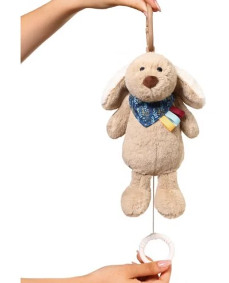 Іграшка музична  Цуценя Віллі  (13х29 см.)  BabyOno - Зображення 4