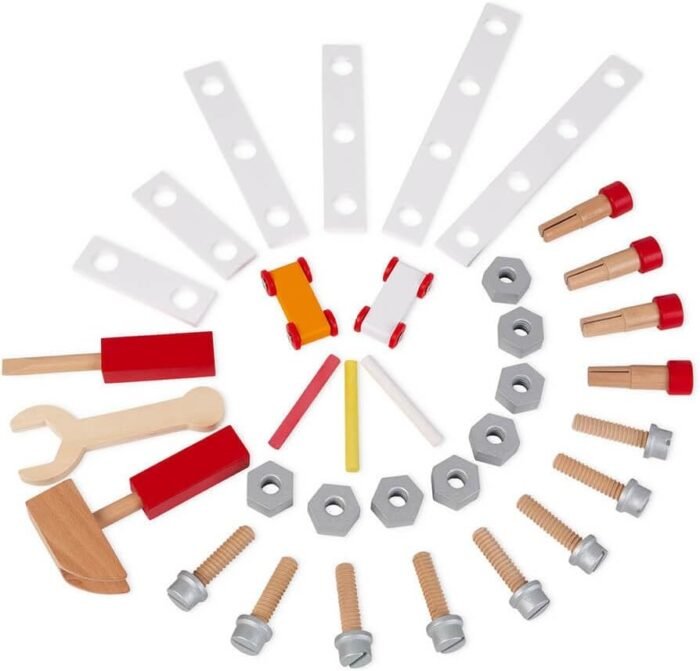 Ігровий набір Janod Двусторонній верстак J06476DEMO - Зображення 5