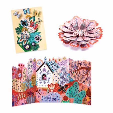 DJECO Набір для творчості  Світ квітів ., DJ09330 - Зображення 3