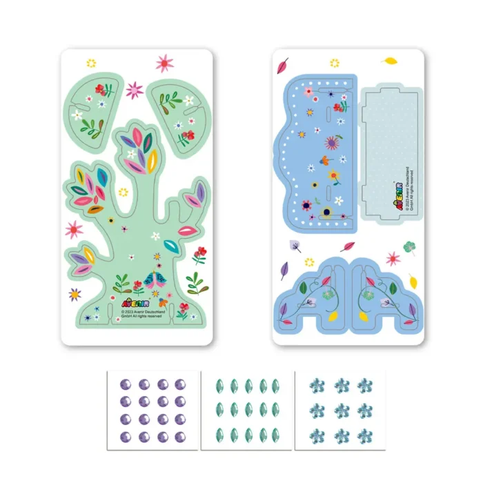 6004229 Набір для творчості, ігровий бокс-скринька  Будинок Міс Банні , 5 фігурок, 75 наліпок - Зображення 2