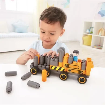 Конструктор Hape PolyM Будівельний майданчик 43 ел. - Зображення 2