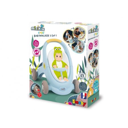 Коляска  Мінікісс 3 в 1  для прогулянок, блакитна, 50 х 45 х 47 см, 12міс.+