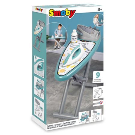 Дитяча парова прасувальна система, 9 аксес., 69 х 23 х 48,5 см, 3+