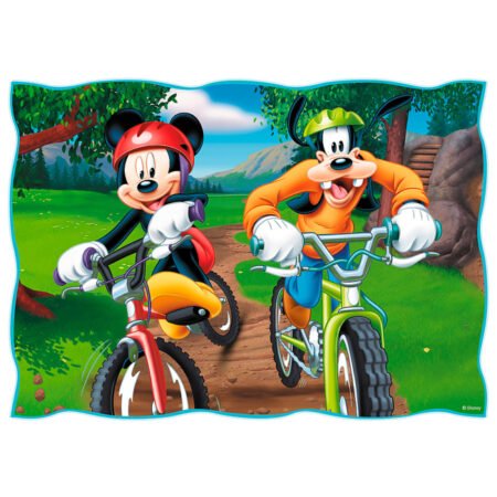 Пазли - (4в1) -  Вдалий день для Міккі  /  Міккі Маус /Trefl - Зображення 4