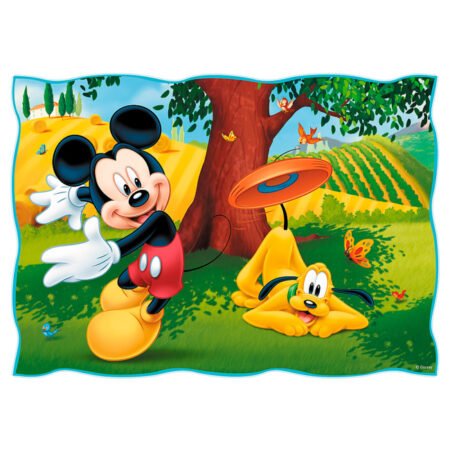 Пазли - (4в1) -  Вдалий день для Міккі  /  Міккі Маус /Trefl - Зображення 5