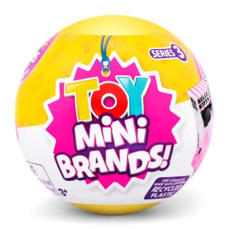 Ігровий набір ZURU MINI BRANDS TOY - Фігурки-сюрприз в шарі 5 шт. в асортименті