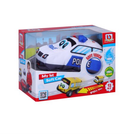 Машинка іграшкова  Моя перша м'яка машинка