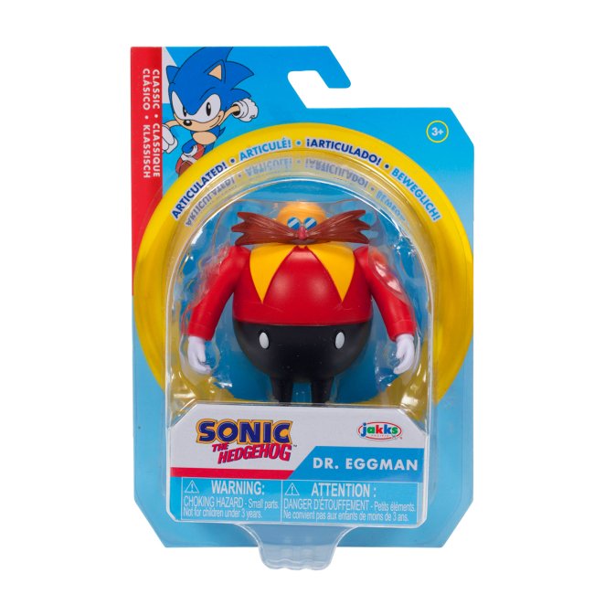 584009_4 Игровая фигурка с артикуляцией SONIC THE HEDGEHOG - КЛАССИЧЕСКИЙ ДОКТОР ЭГГМАН (6 cm) - Зображення 1