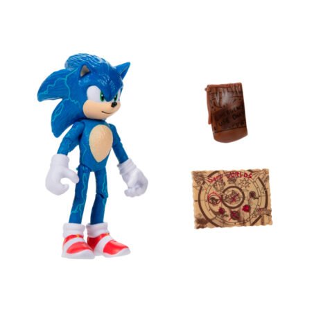 Игровая фигурка с артикуляцией SONIC THE HEDGEHOG 2 W2 - СОНИК (10 cm, с аксесс.) - Зображення 2