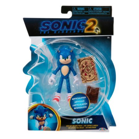 Игровая фигурка с артикуляцией SONIC THE HEDGEHOG 2 W2 - СОНИК (10 cm, с аксесс.)