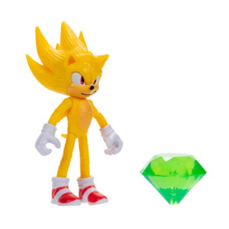 Игровая фигурка с артикуляцией SONIC THE HEDGEHOG 2 W2 - СОНИК 2 С ИЗУМРУДОМ (10 cm, с аксесс.) - Зображення 3