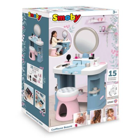 Ігровий набір  Б'юті столик  з набором косметики, 15 аксес., 53,7х34,4х85 см, 3+