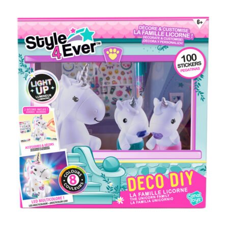 Набір DIY Style 4 Ever  Мої улюбленці - Родина сяючіх єдинорогів