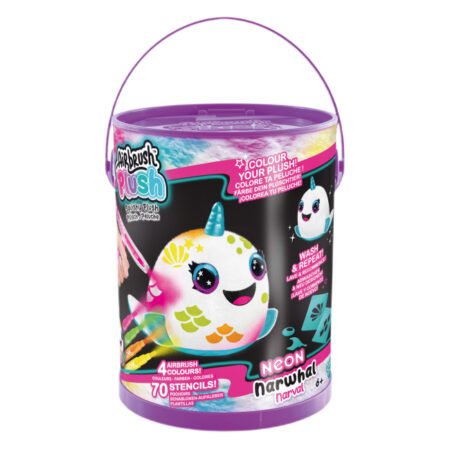 Ігровий набір-сюрприз DIY AIRBRUSH PLUSH - Сквіш Неон - Зображення 7