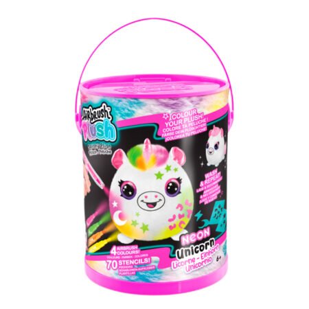 Ігровий набір-сюрприз DIY AIRBRUSH PLUSH - Сквіш Неон - Зображення 4