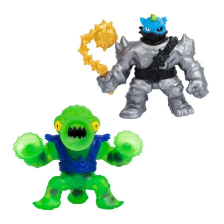 Герої Гуджитсу. Іграшки, що розтягуються Пантаро та Сквідор (Кьорсд Гу Сі). ТМ  GooJitZu - Зображення 2