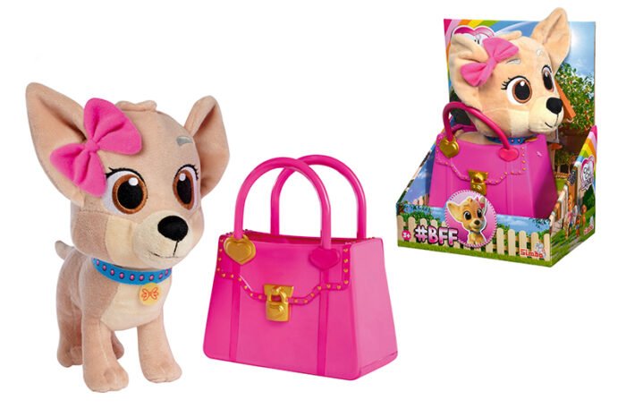 6294_a Собачка CCL Чіхуахуа. Зірка мультфільма з сумочкою, 20 см, 3+ - Зображення 1