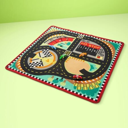 Ігровий килимок з машинками  Гоночна траса  Melissa&Doug (MD19401) - Зображення 5
