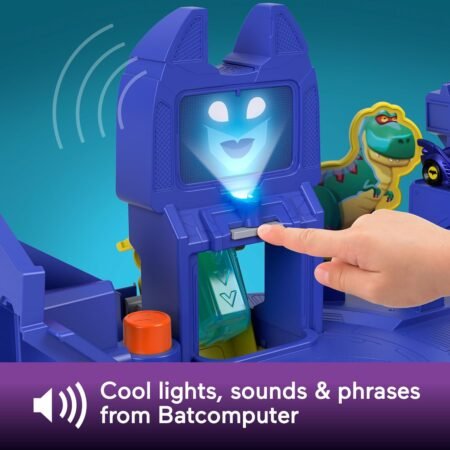 Ігровий набір Fisher-Price DC Batwheels Toy Car Race Track Playset - Зображення 3