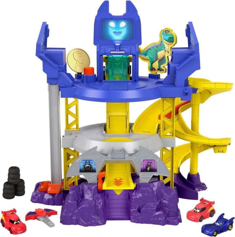 Ігровий набір Fisher-Price DC Batwheels Toy Car Race Track Playset