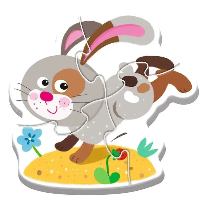 Пазли -  Baby Classic  - На фермі / Trefl - Зображення 4