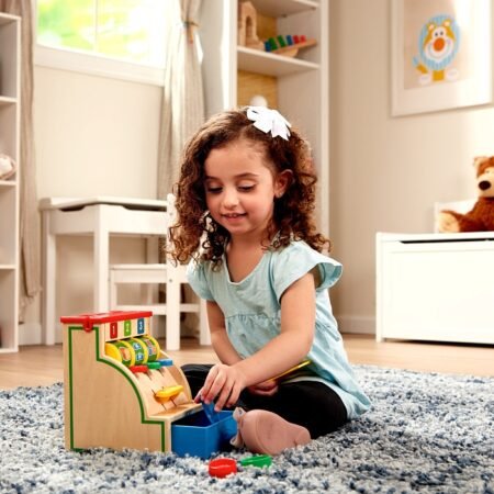 Перший дерев'яний касовий аппарат Melissa&Doug (MD3378) - Зображення 5