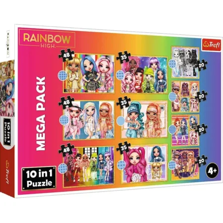 Пазли – (10в1) – Колекція модних ляльок / Подруги /Trefl