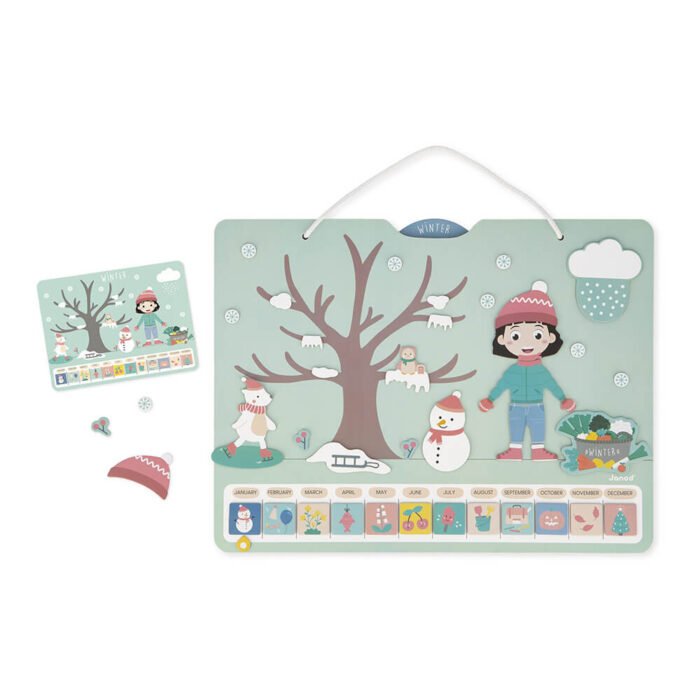 Настінний календар Janod Пори року (англ.мова) - Зображення 7