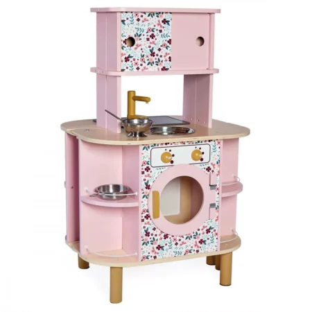Ігровий набір Janod Кухня рожева двостороння - Зображення 8