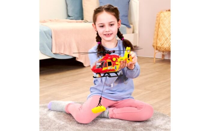 Гелікоптер  Рятувальна служба  з аксес., звук. та світл. ефектами, 36 см, 3+ - Зображення 4