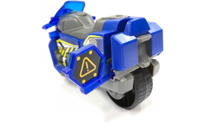 Поліцейський мотоцикл з висувним знаком, звук. та світл. ефектами, 15 см, 3+ - Зображення 3