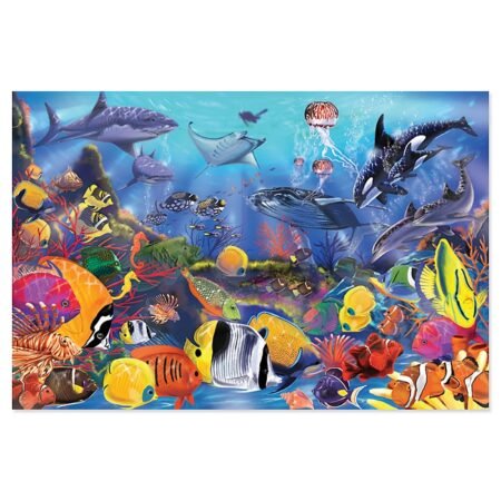 Мега-пазл  Водяний світ , 48 елементів Melissa&Doug (MD10427) - Зображення 6