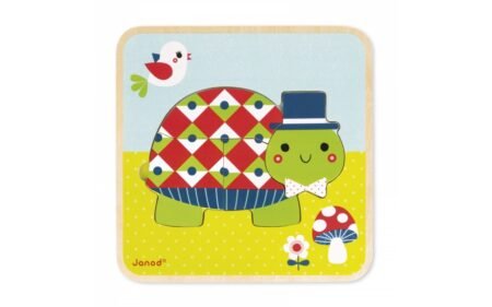 Пазл багатошаровий Janod Черепашка - Зображення 3