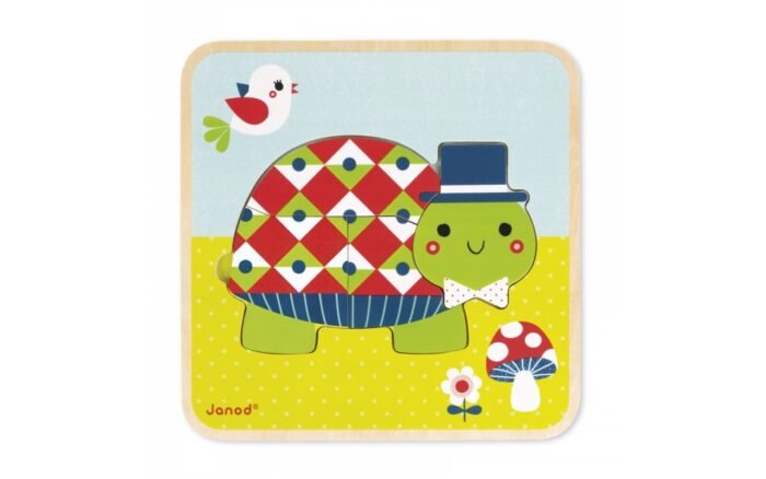 Пазл багатошаровий Janod Черепашка - Зображення 3